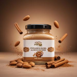 Organic Cinnamon Swirl Almond Butter (200 g)
